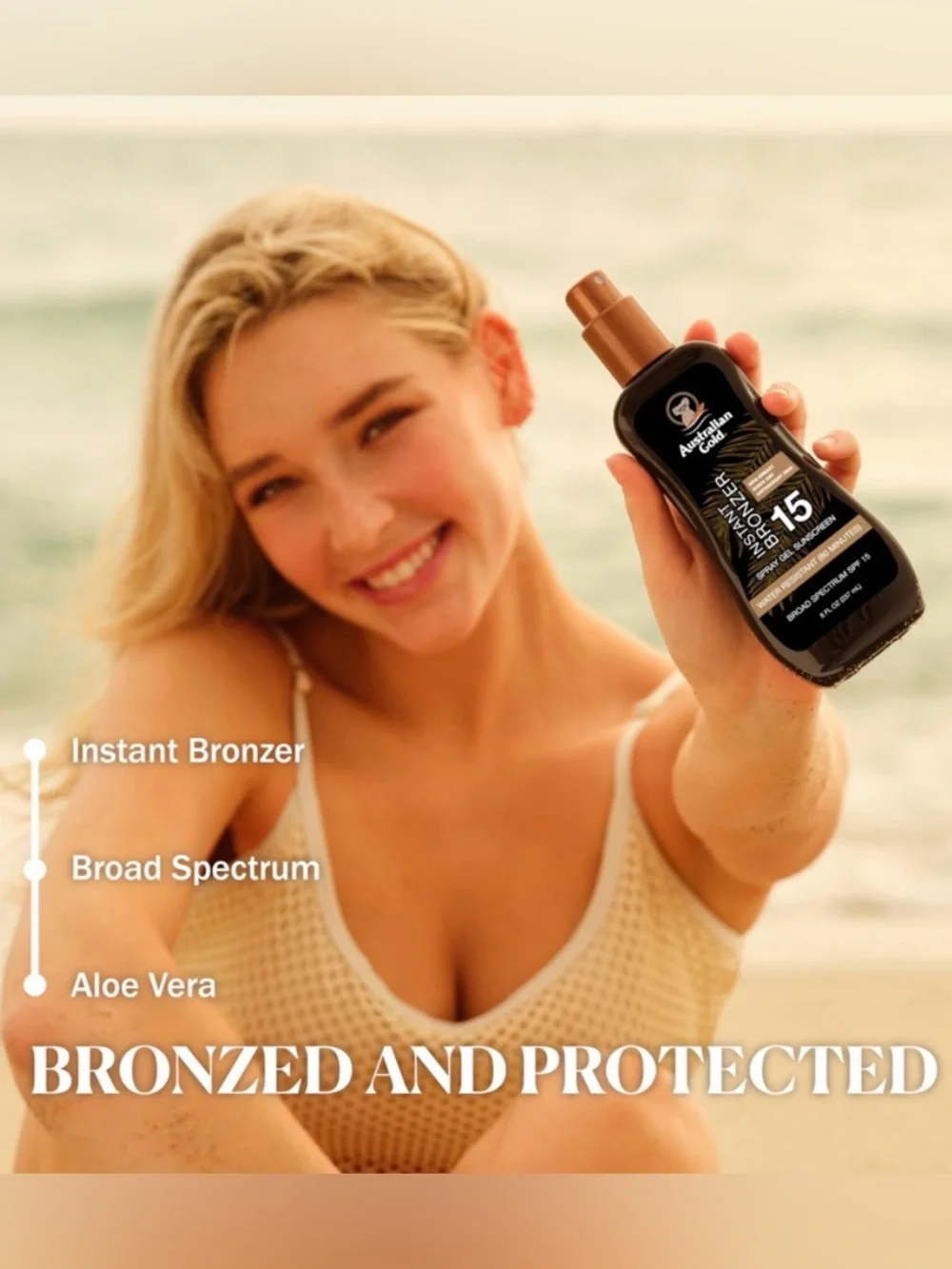 Australian Gold instant bronzer